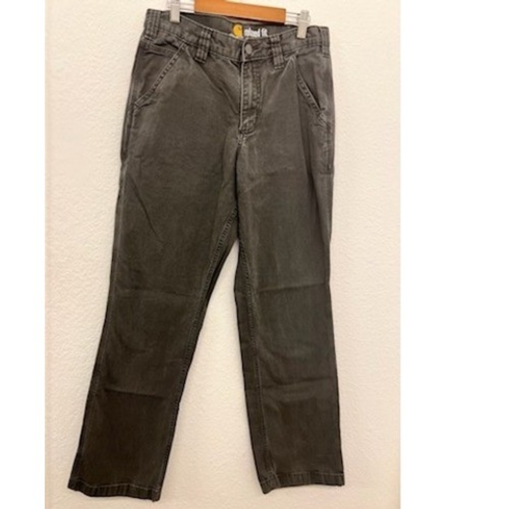 Carhartt Mens Relaxed Fit Pants Charcoal Grey 30x32